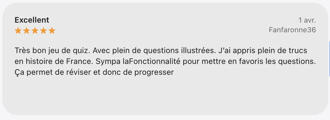 Témoignage 1