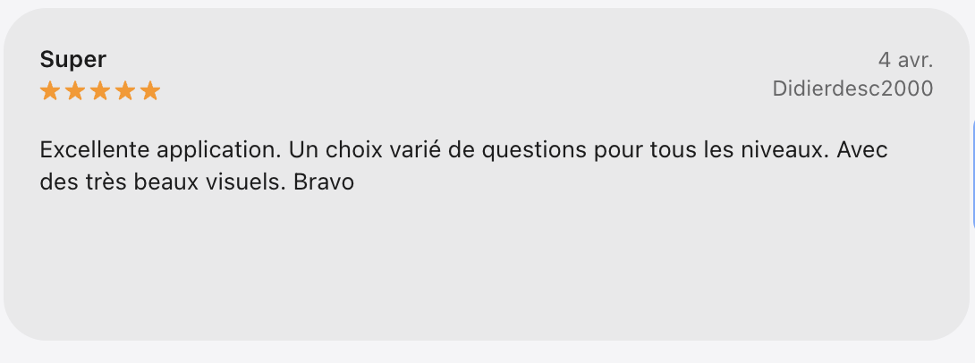 Témoignage 1