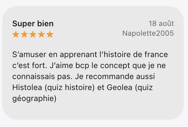 Opinión: Divertirse aprendiendo la historia de Francia es genial.